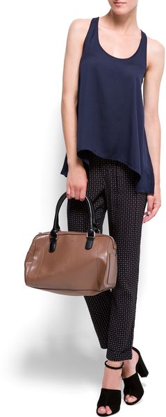 Mango Pockets Tote - Lyst