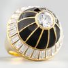 Rachel Zoe Domed Crystal Ring in White (7) - Lyst