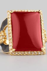 Rachel Zoe Square Ring 