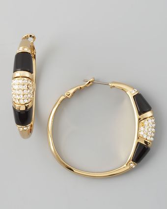 Rachel Zoe Paveresin Hoop Earrings  - Lyst