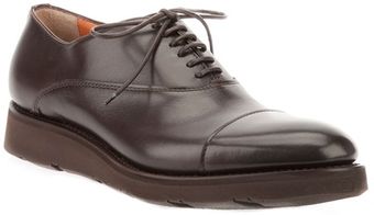 Santoni Derby Shoe - Lyst