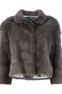 Simonetta Ravizza Mink Fur Jacket - Lyst