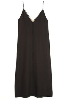 T By Alexander Wang V-neck Slip Dress - Lyst