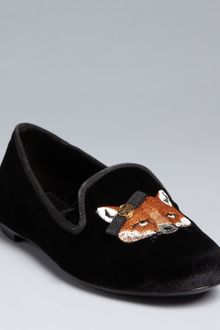 Tory Burch Smoking Shoes Fox Loafer - Lyst