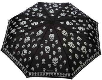 Alexander McQueen Skull Print Umbrella - Lyst