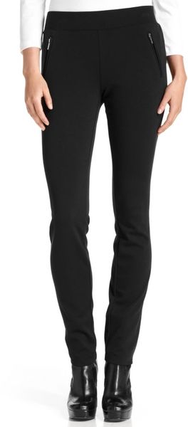 Calvin Klein Skinny Ponte Legging - Lyst