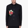 Comme Des Garçons  Flower Pattern Shirt in Black for Men - Lyst