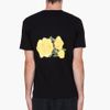 Comme Des Garçons  Flower Print Jersey Tshirt in Black for Men - Lyst