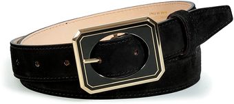 Emilio Pucci Black Suede Belt - Lyst