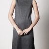 Max Mara Studio Agadir Dress in Gray (grey) - Lyst