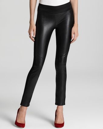 Paige Leggings Paloma Leather - Lyst