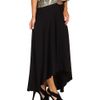 See By Chloé Asymmetric Hem Skirt  in Black (b) - Lyst