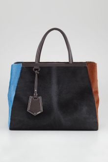 Fendi 2jour Calf Hair Tote  - Lyst