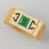 Rachel Zoe Chainmaille Bracelet in Green (gold jade) - Lyst