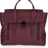 3.1 Phillip Lim Pashli Leather Tote in Brown (aubergine) - Lyst
