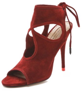 Aquazzura Sexy Thing Cutout Sandals - Lyst