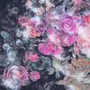 Balmain Flora Pattern Scarf in Black - Lyst