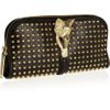 Burberry Prorsum Studded Leather Clutch in Black - Lyst