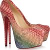 Christian Louboutin Daffodile 160 Python Platform Pumps in Multicolor (multicolored) - Lyst