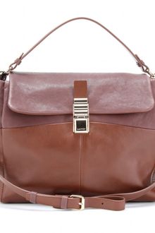 Lanvin Patchwork Leather Shoulder Bag - Lyst