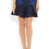 Stella Mccartney Patty Brocade Skirt in Blue (black) - Lyst