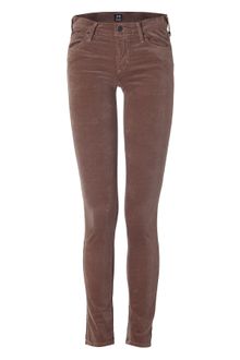Citizens Of Humanity Nutmeg Velvet Avedon Ultra Skinny Pants - Lyst
