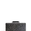 Diane Von Furstenberg Tonda Weave Contrast Patent Clutch in Yellow - Lyst