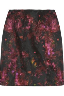Erdem Adele Printed Cotton and Silkblend Skirt - Lyst