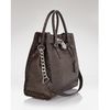 Michael Kors Michael Tote Hamilton Large Northsouth in Brown (charcoal) - Lyst