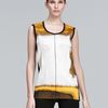 Narciso Rodriguez Sleeveless Tunic in Yellow - Lyst