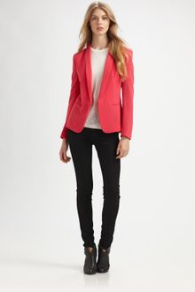 Rag & Bone Silver Tuxedo Jacket - Lyst