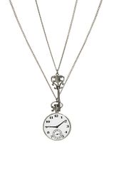 River Island Clock and Key Necklace Pack
