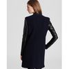 Sachin & Babi Noah with Leather Sleeves Trim Jacket  in Black (midnight) - Lyst