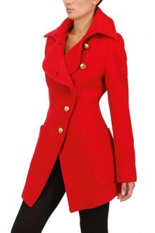 Vivienne Westwood Anglomania Wool Flannel Coat - Lyst