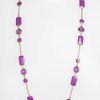 Kate Spade Pop Palette Long Station Necklace in Purple (african violet/ gold) - Lyst