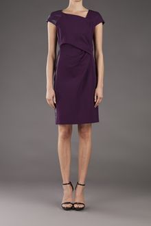 J. Mendel Cap Sleeve Dress - Lyst