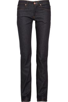 Acne Midrise Straight-leg Jeans - Lyst