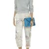 Alexander Wang Printed MidrRise StraightLeg Jeans in Beige (cream) - Lyst