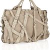 Alexander Wang Kirsten Multistrap Suede Satchel in Beige (sand) - Lyst