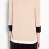 Alice By Temperley Rose Color Block Silk Tunic Dress in Pink (rose) - Lyst