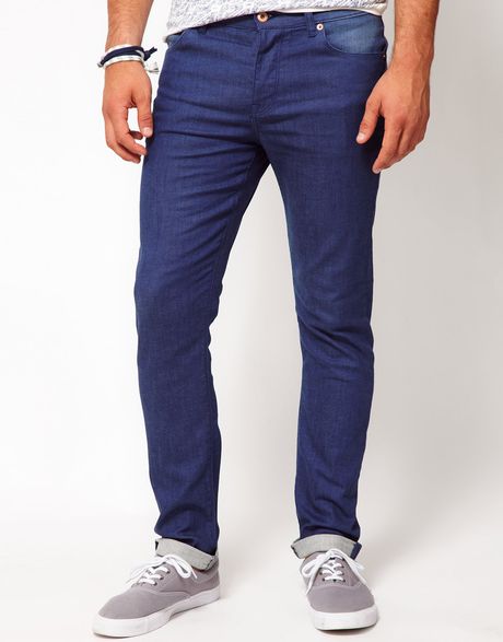 Asos Skinny Jeans in Blue for Men | Lyst