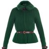 Burberry Prorsum Equestrian Cashmere Cardigan in Green (forest) - Lyst