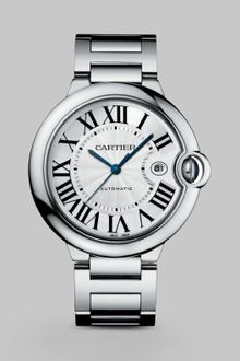 Cartier Ballon Bleu De Cartier Stainless Steel Watch On Bracelet Large - Lyst