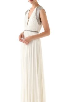 Catherine Deane Mercia Embellished Long Gown - Lyst