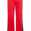 Christopher Kane Leather Trimmed Boyfriend Fit Jeans in Red - Lyst