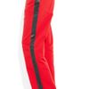 Christopher Kane Leather Trimmed Boyfriend Fit Jeans in Red - Lyst