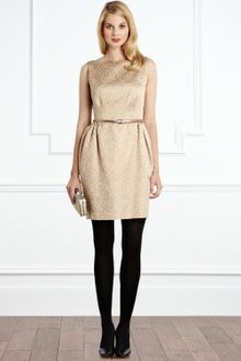 Coast Carla Metallic Dress - Lyst