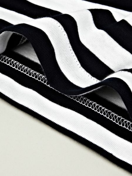 comme des garcons shirt striped long sleeve jersey