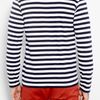 Comme Des Garçons White Tipped Logo Polo Shirt in White for Men (navy) - Lyst