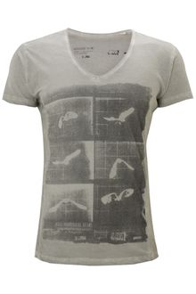 Diesel Bird Print Tshirt - Lyst